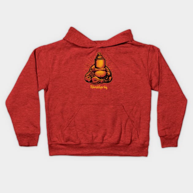 NAMASPRAY GRAFFITI Kids Hoodie by ROBZILLA